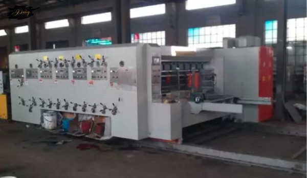 SYK semi-auto Corrugated Carton Printing Slotting Machine